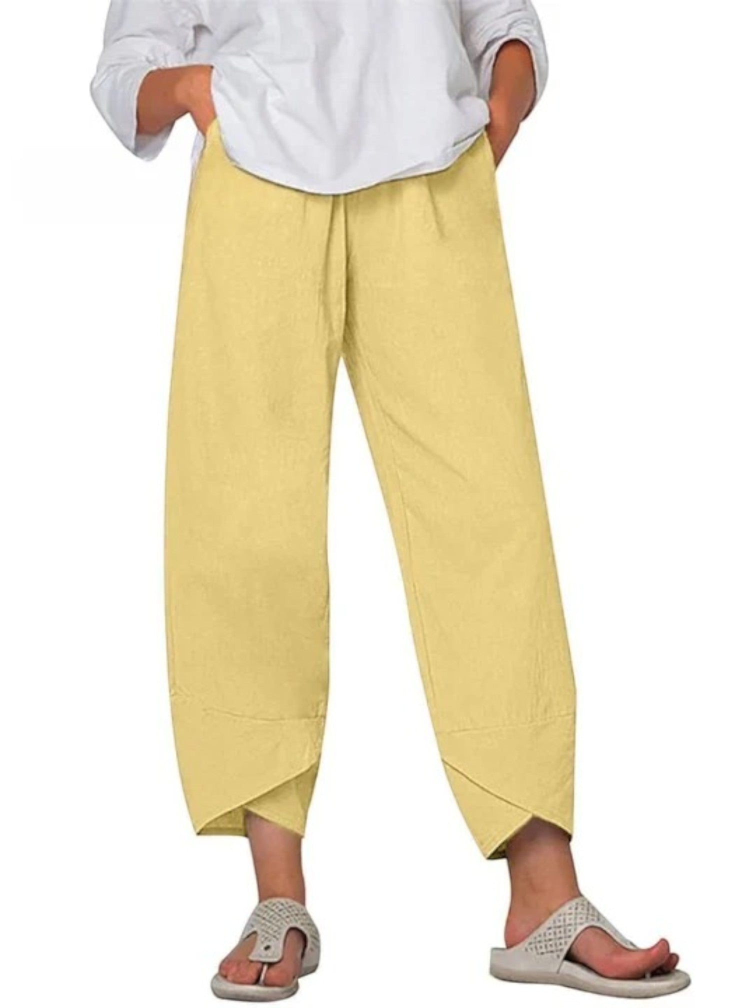Amara | Pantalon D'été Décontracté À Jambe Large Pour Femmes