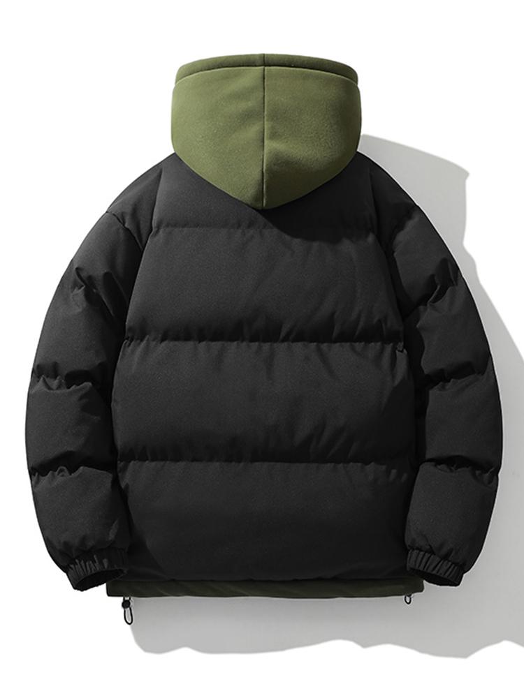 Doudoune À Capuche Tendance Pour Homme | Hiver