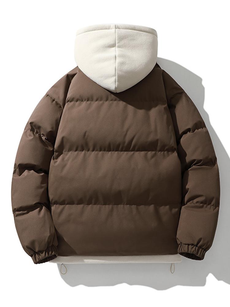 Doudoune À Capuche Tendance Pour Homme | Hiver