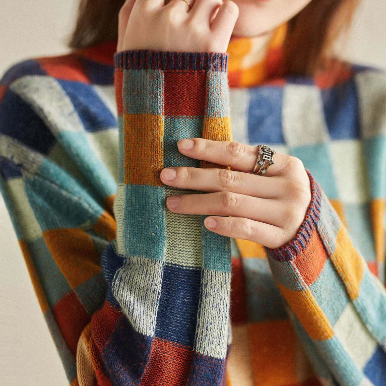 Pull Col Roulé En Cachemire Pour Femme | Manches Longues