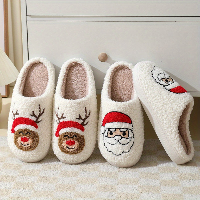 Chaussons De Noël Pour Femme | Semelles Antidérapantes