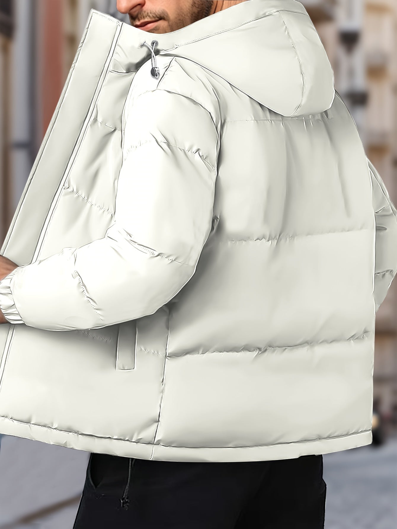 Veste D’Hiver Pour Homme Avec Capuche | Zippée