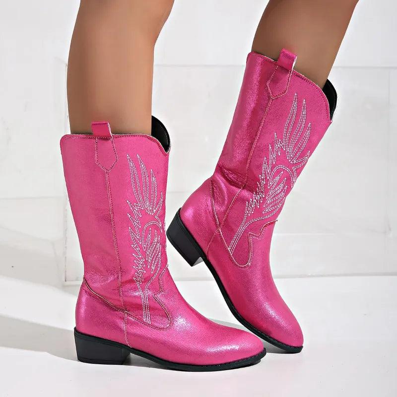 Bottes De Cowboy À Bout Pointu Pour Femme | Tendance