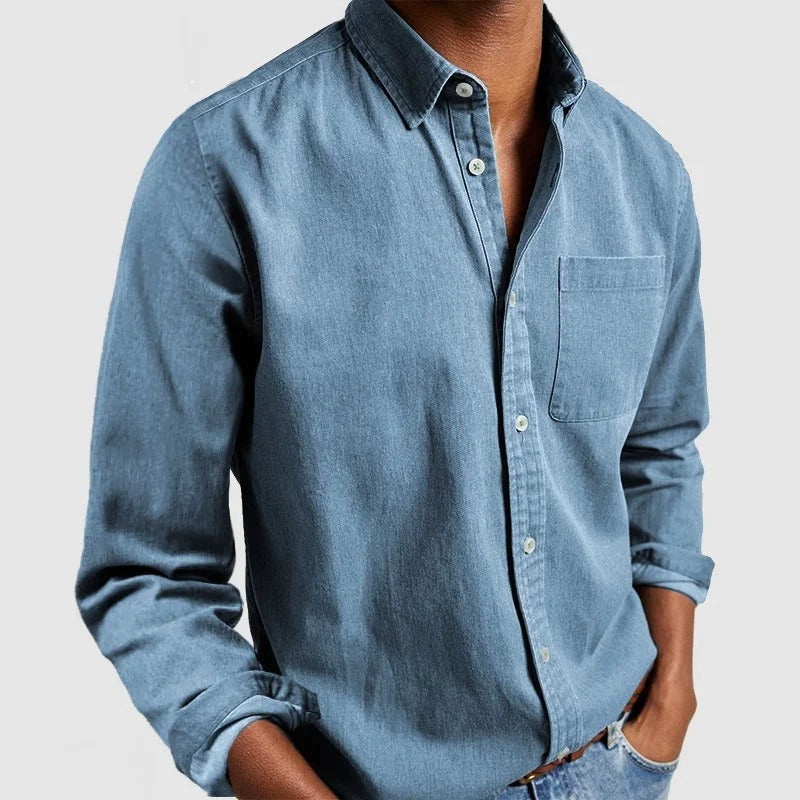 Chemise Habillée Homme À Manches Longues | Fermeture À Boutons