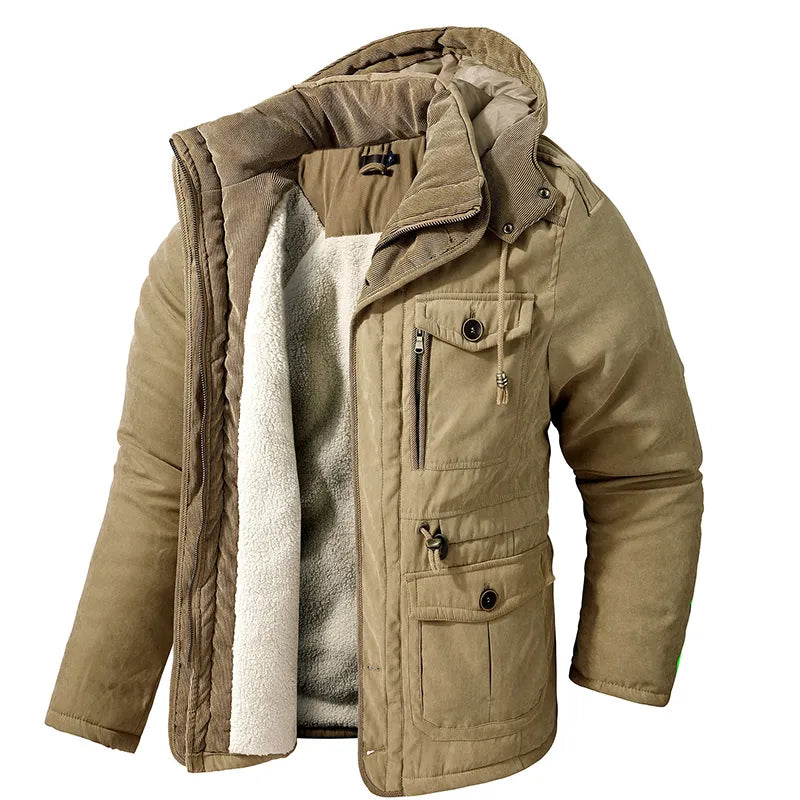 Veste Pour Homme Avec Doublure Chaude | Zippée