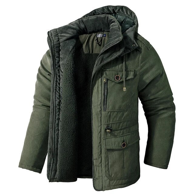 Veste Pour Homme Avec Doublure Chaude | Zippée