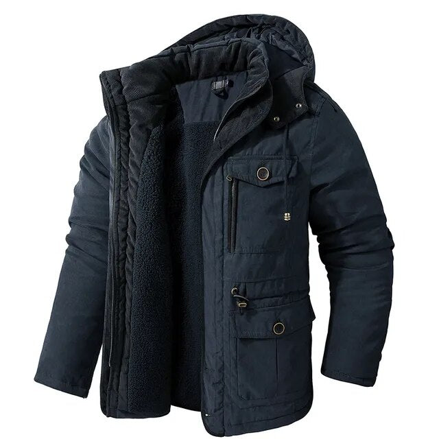 Veste Pour Homme Avec Doublure Chaude | Zippée