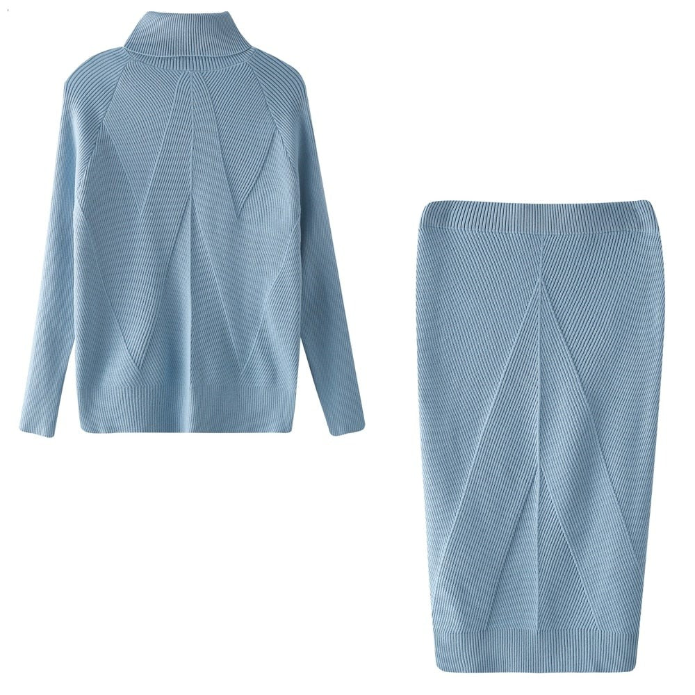 Ensemble Deux Pièces En Tricot Pour Femme | Hiver
