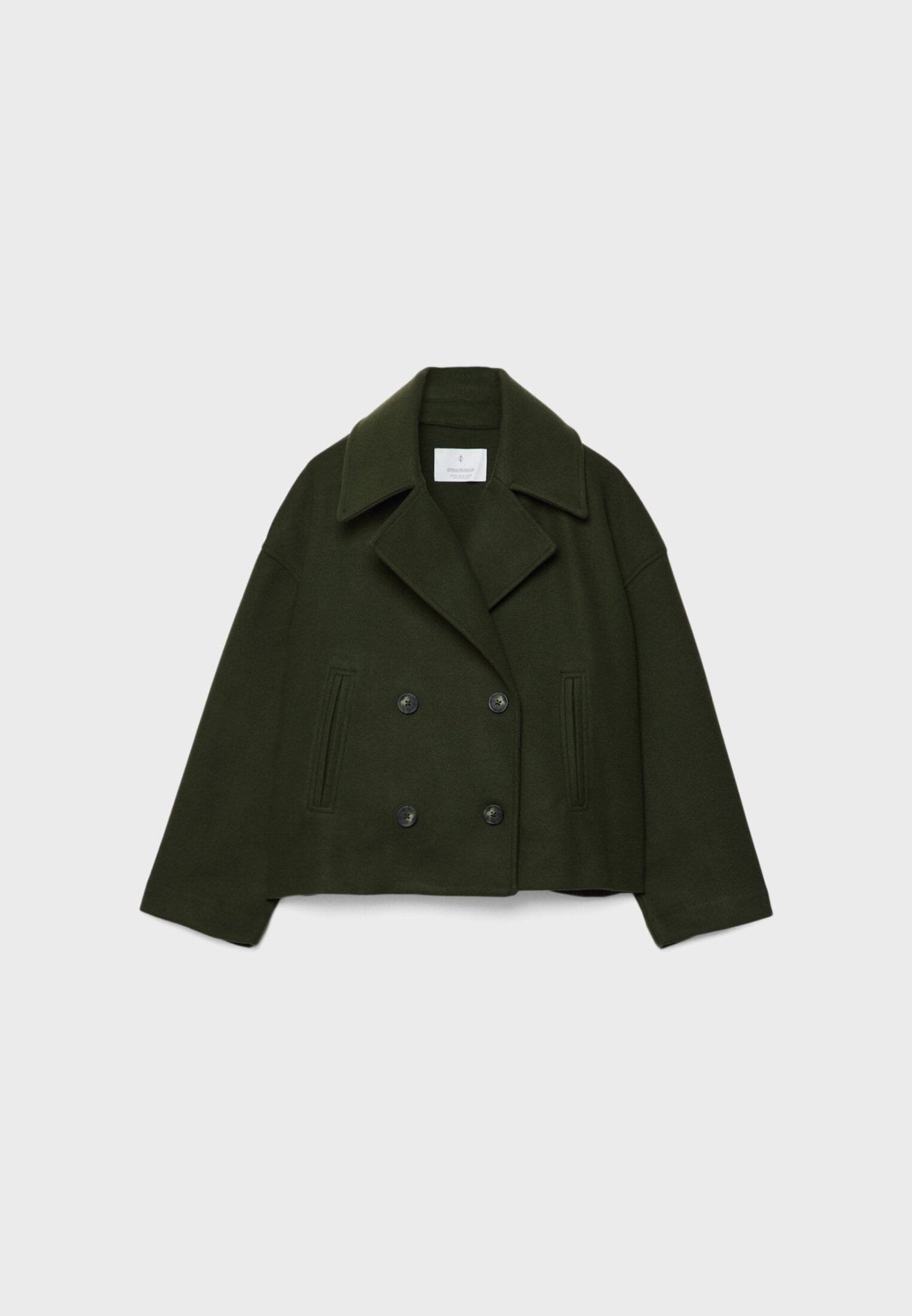 Veste Courte Décontractée Avec Détails Boutonnés Pour Femme | Automne