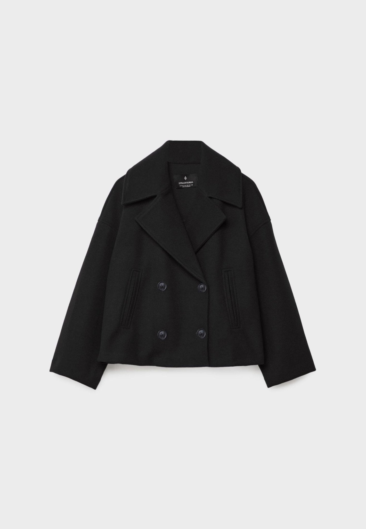 Veste Courte Décontractée Avec Détails Boutonnés Pour Femme | Automne