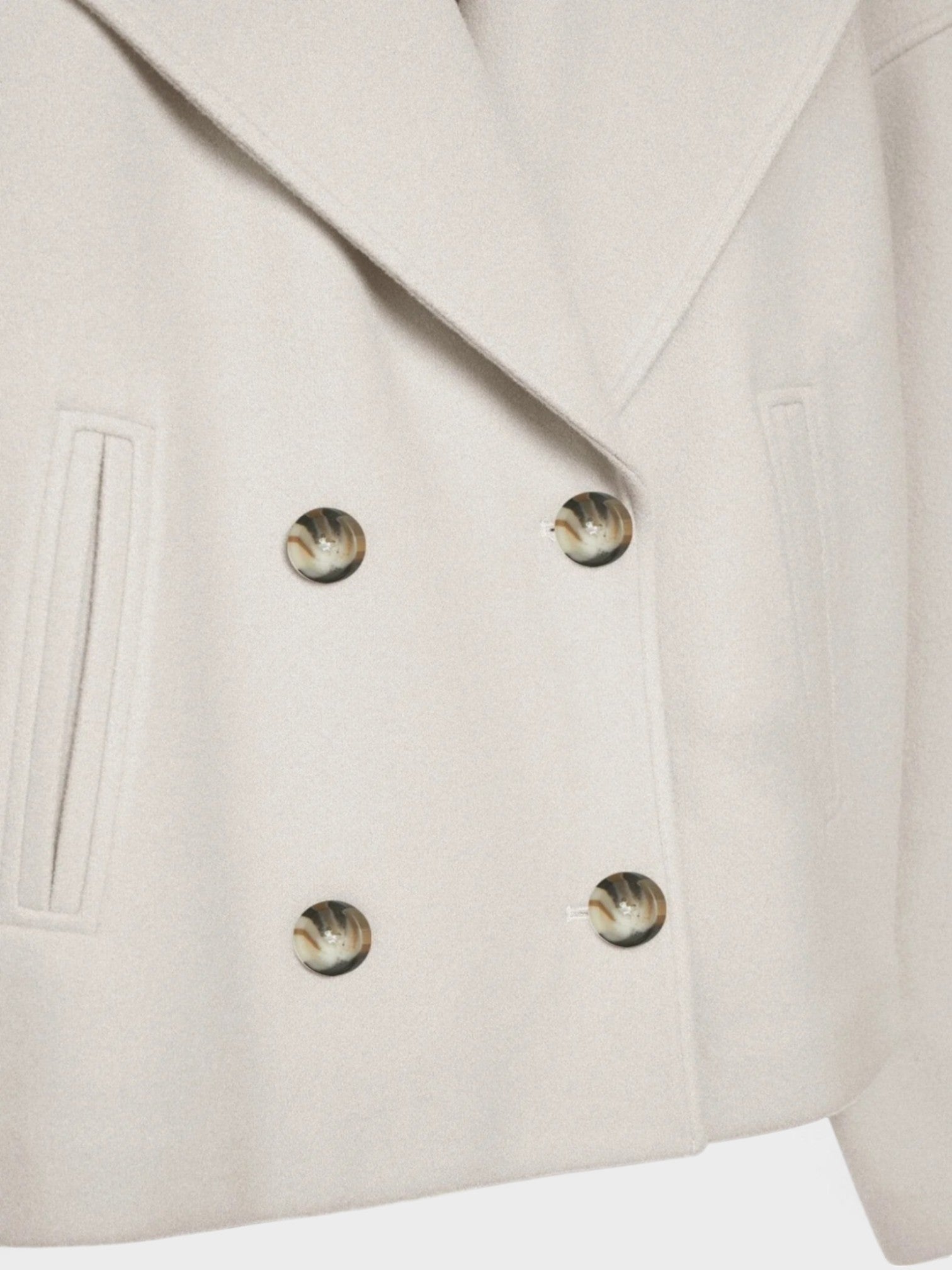 Amelia | Veste Croisée Classique | Double Boutonnage