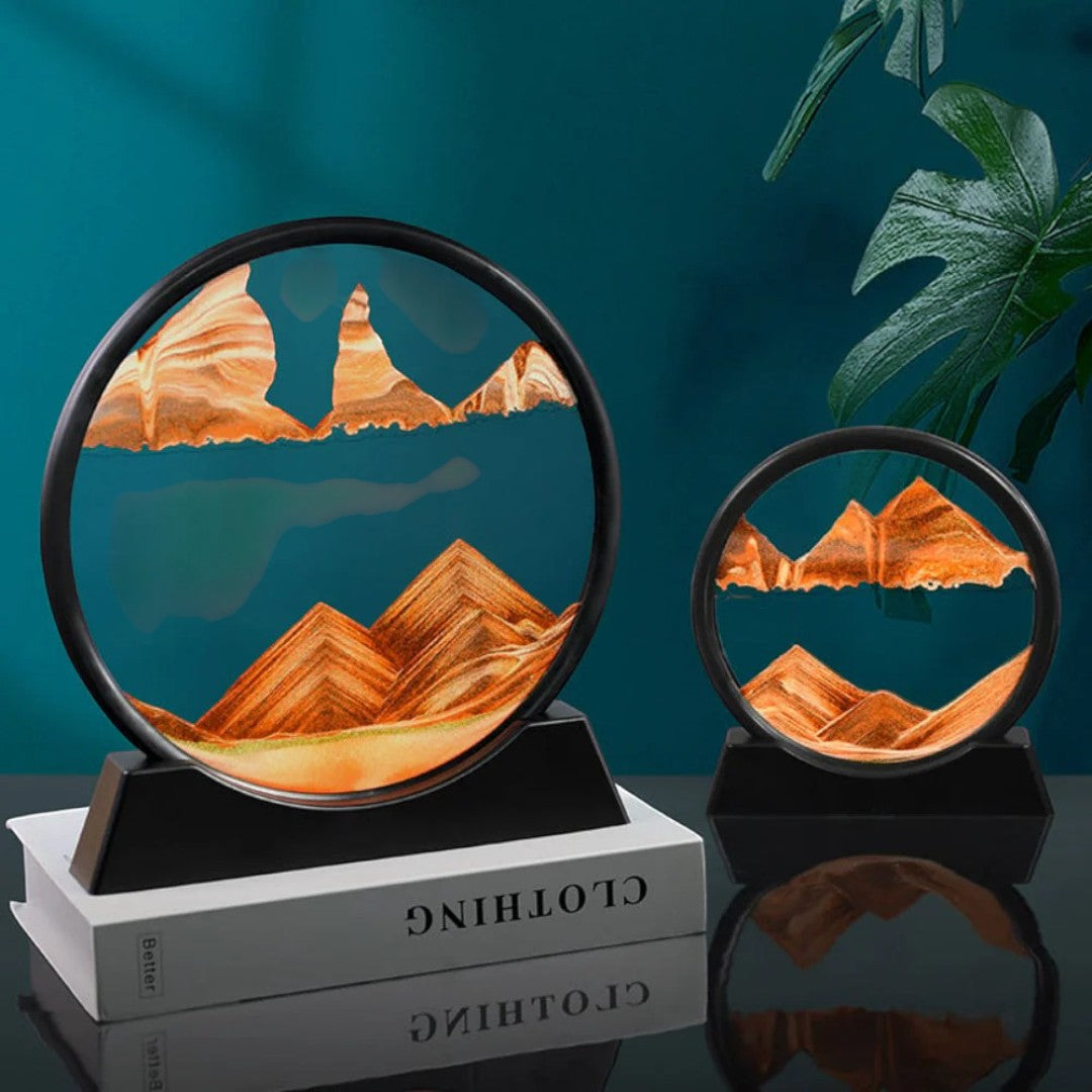 Arte de Arena 3D Decorativo | Vidrio