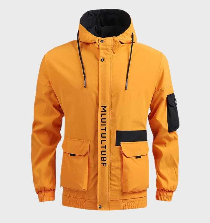 Veste D’Hiver Pour Homme Avec Poches | À Capuche