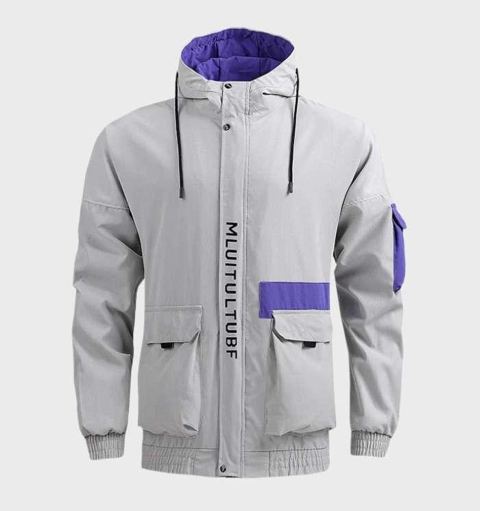 Veste D’Hiver Pour Homme Avec Poches | À Capuche