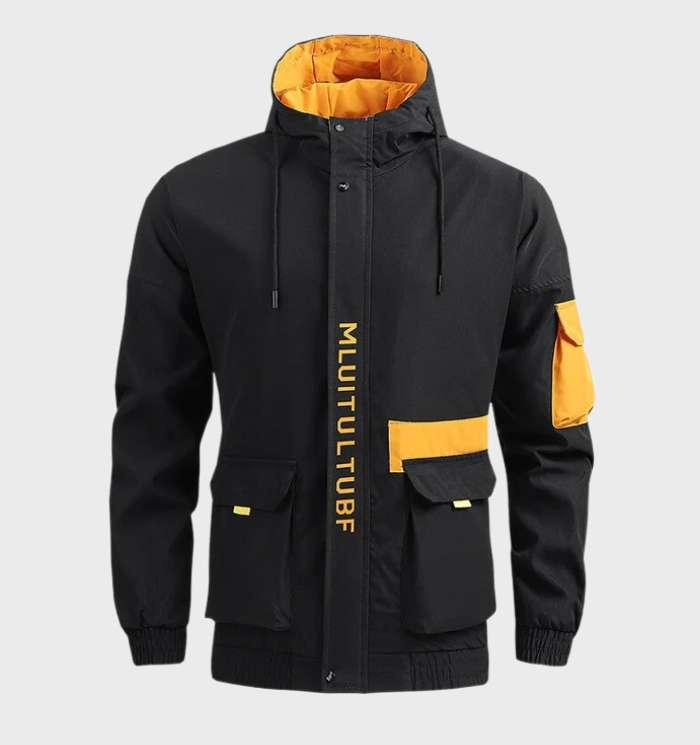 Veste D’Hiver Pour Homme Avec Poches | À Capuche