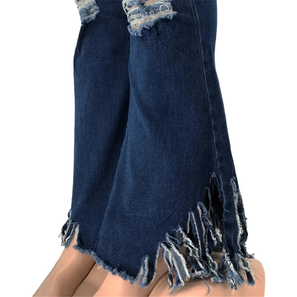 Jeans Extensibles Grandes Tailles Pour Femme | Avec Fermeture Éclair
