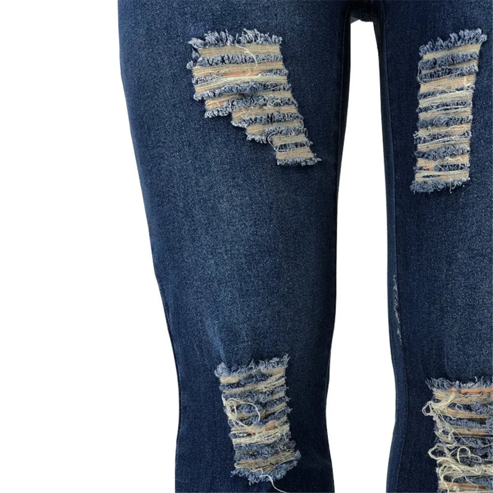 Jeans Extensibles Grandes Tailles Pour Femme | Avec Fermeture Éclair