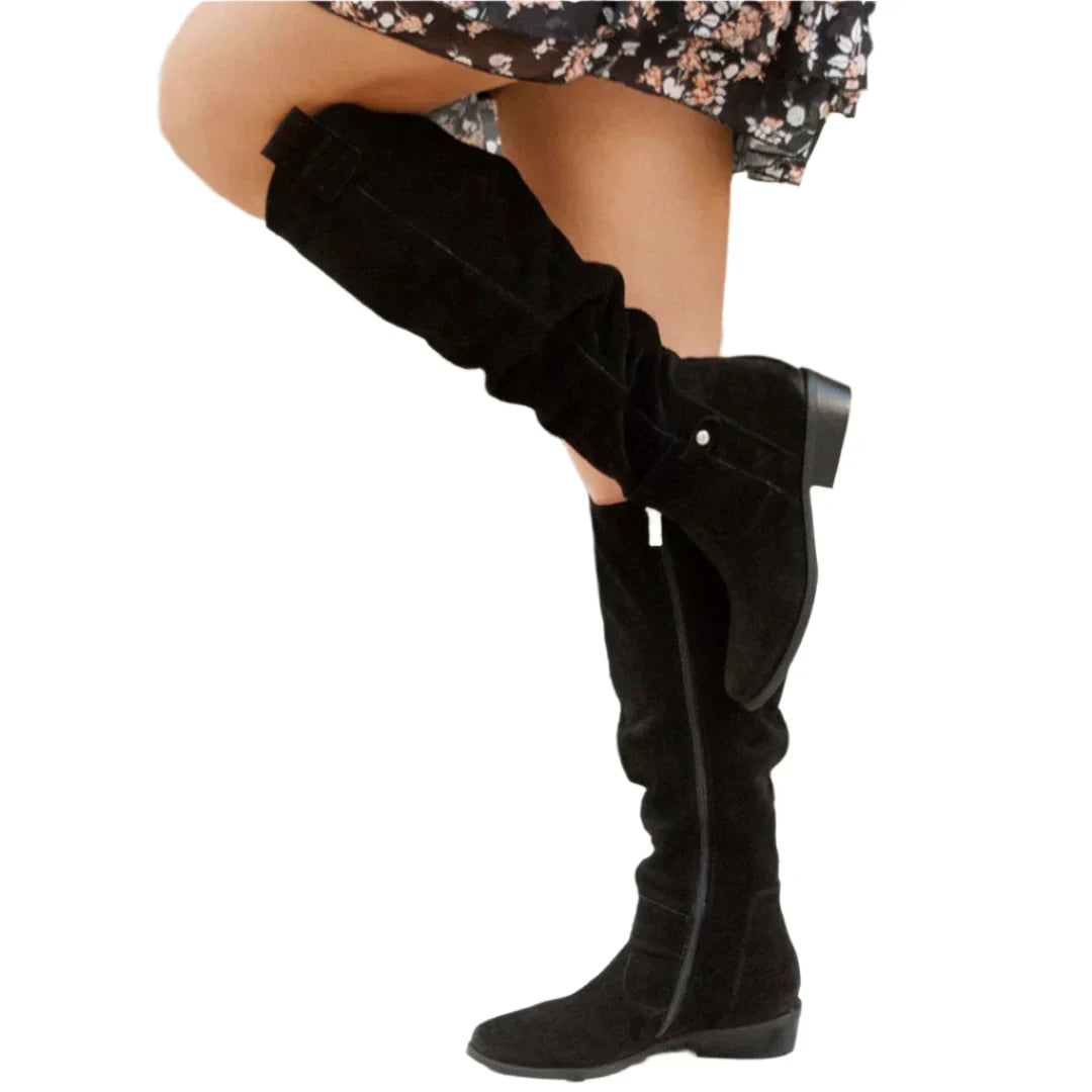 Bottes Classiques En Daim Pour Femme | Hiver