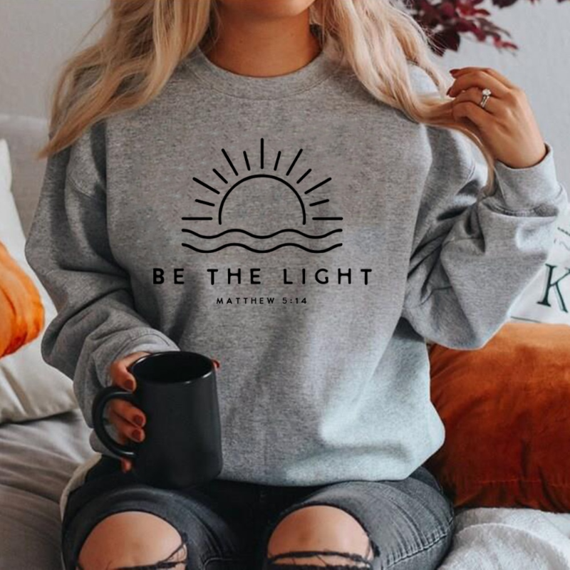 Sweat-Shirt À Col Rond Graphique Classique Pour Femmes | Manches Longues