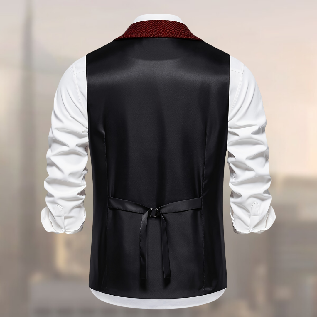 Gilet Boutonné Sans Manches Pour Homme | Vintage
