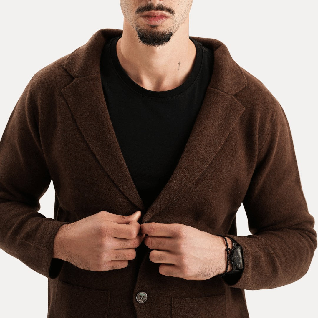 Cardigan Homme À Manches Longues | Hiver