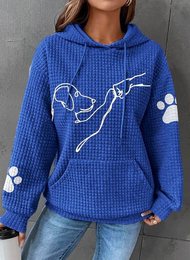Pull À Capuche Tendance Avec Cordon De Serrage Pour Femme | Hiver