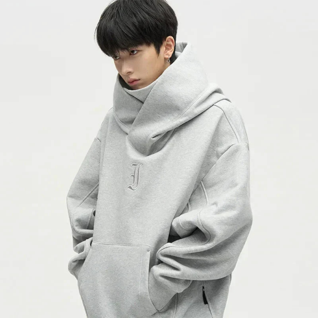 Sweat À Capuche D'hiver Surdimensionné Pour Homme | Avec Poche