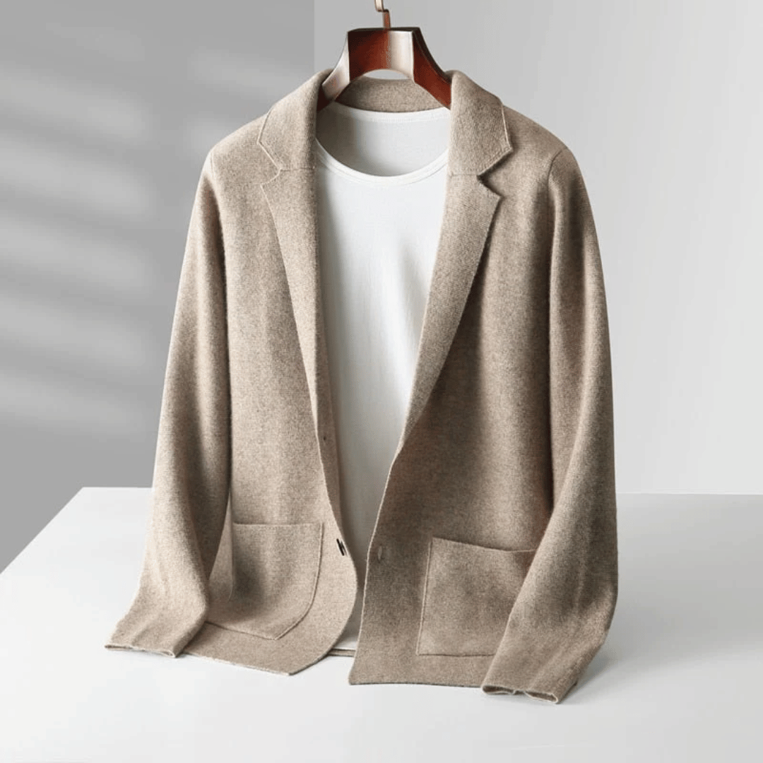 Cardigan En Maille Unie À Manches Longues Pour Femme | Hiver