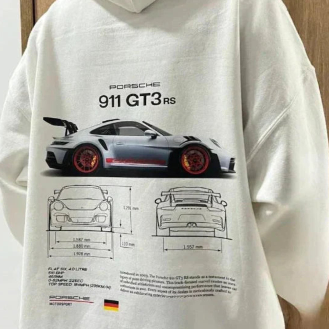 Sweat À Capuche Imprimé Pour Homme | Surdimensionné