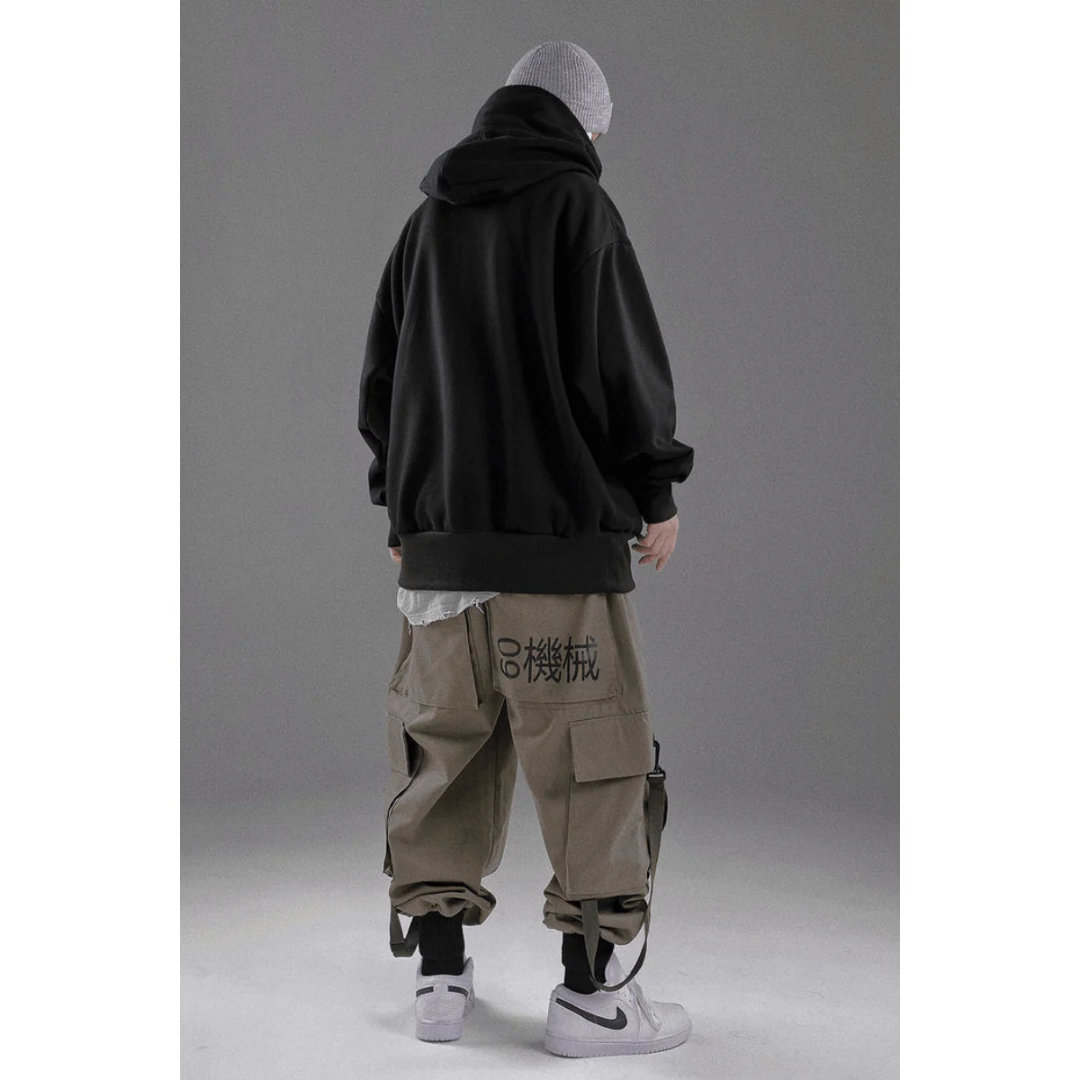 Sweat À Capuche D'hiver Surdimensionné Pour Homme | Avec Poche