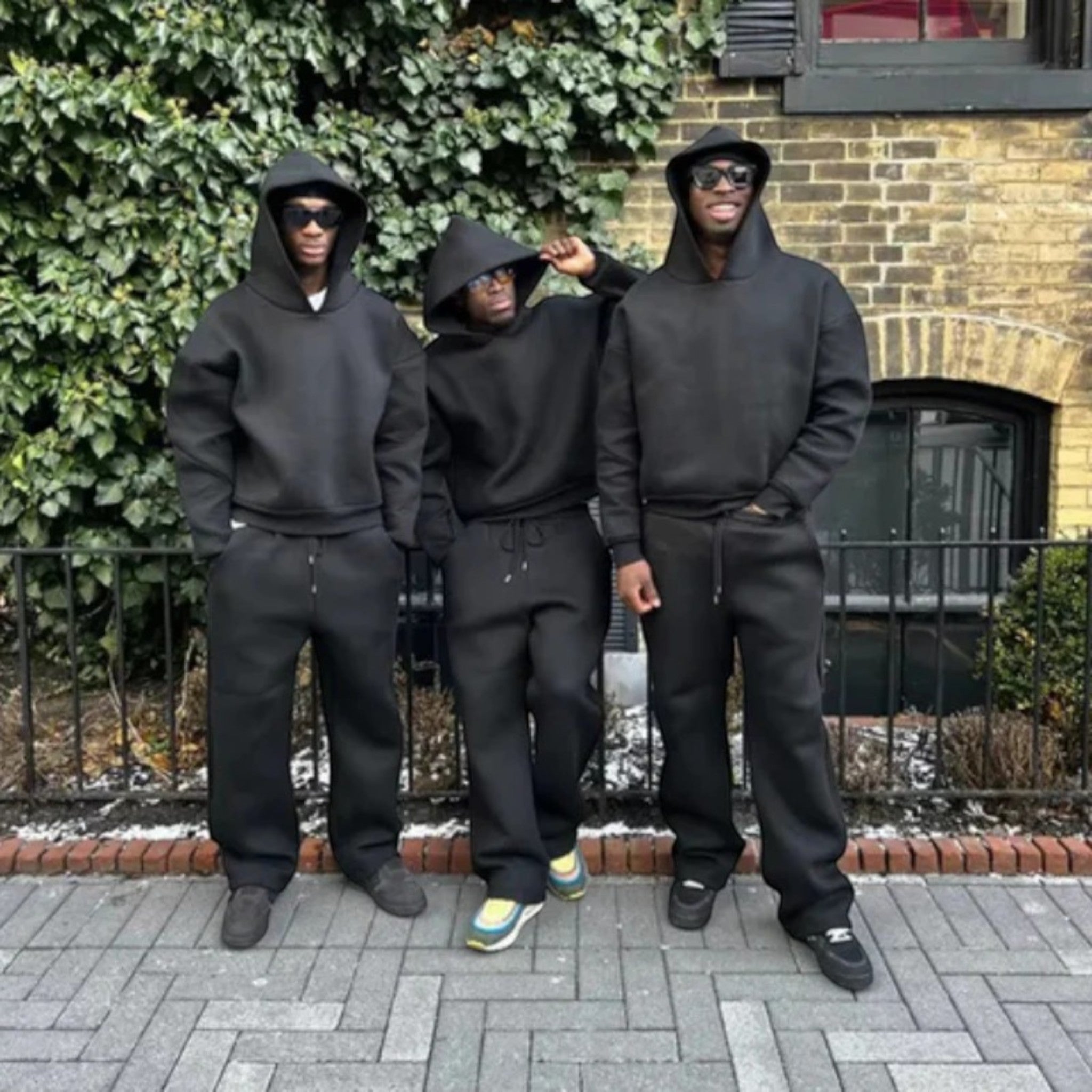 Célian | Ensemble Deux Pièces Décontracté À Capuche | Oversize