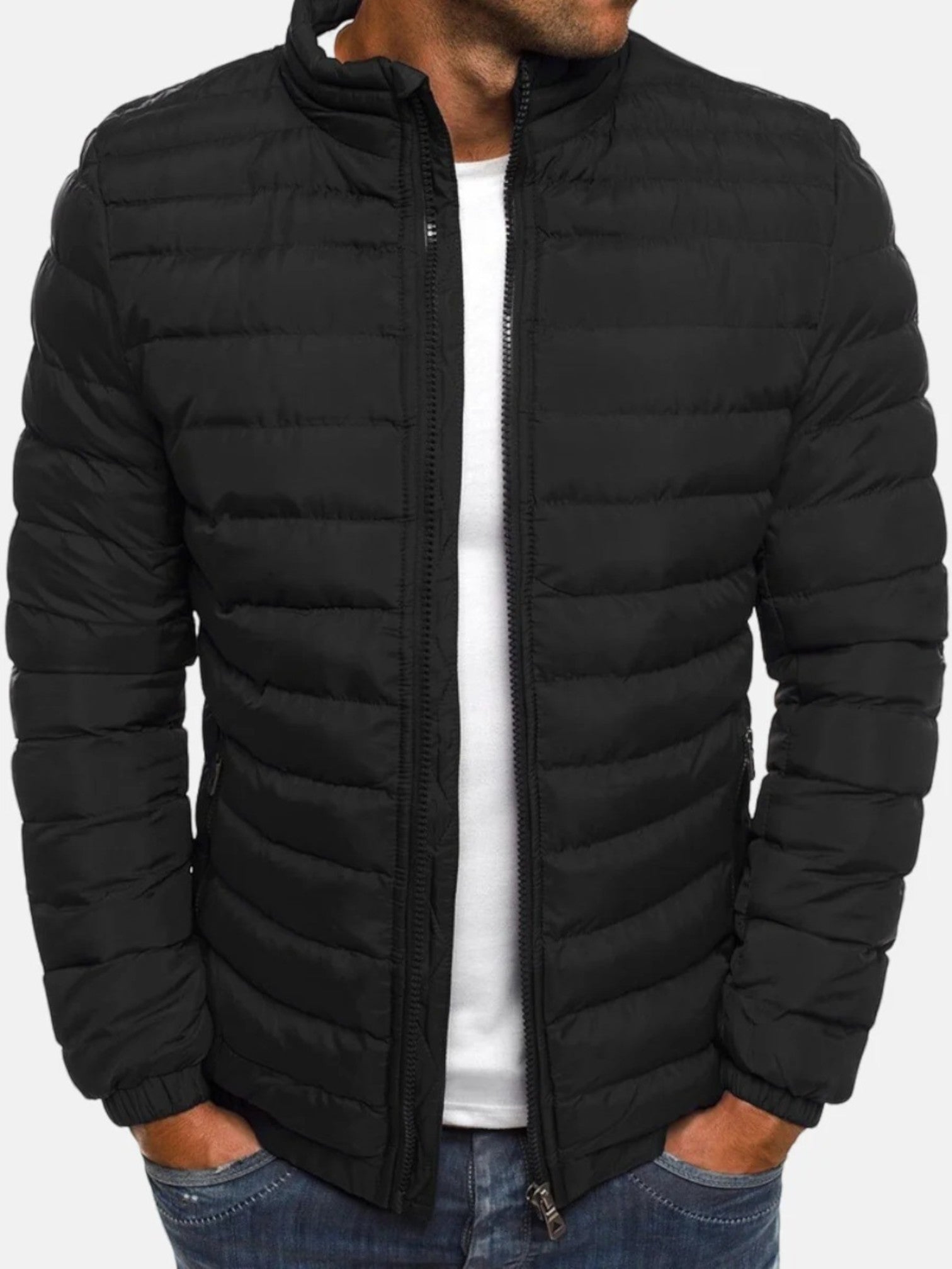 Andrew | Veste D'Été Matelassée Décontractée Pour Homme