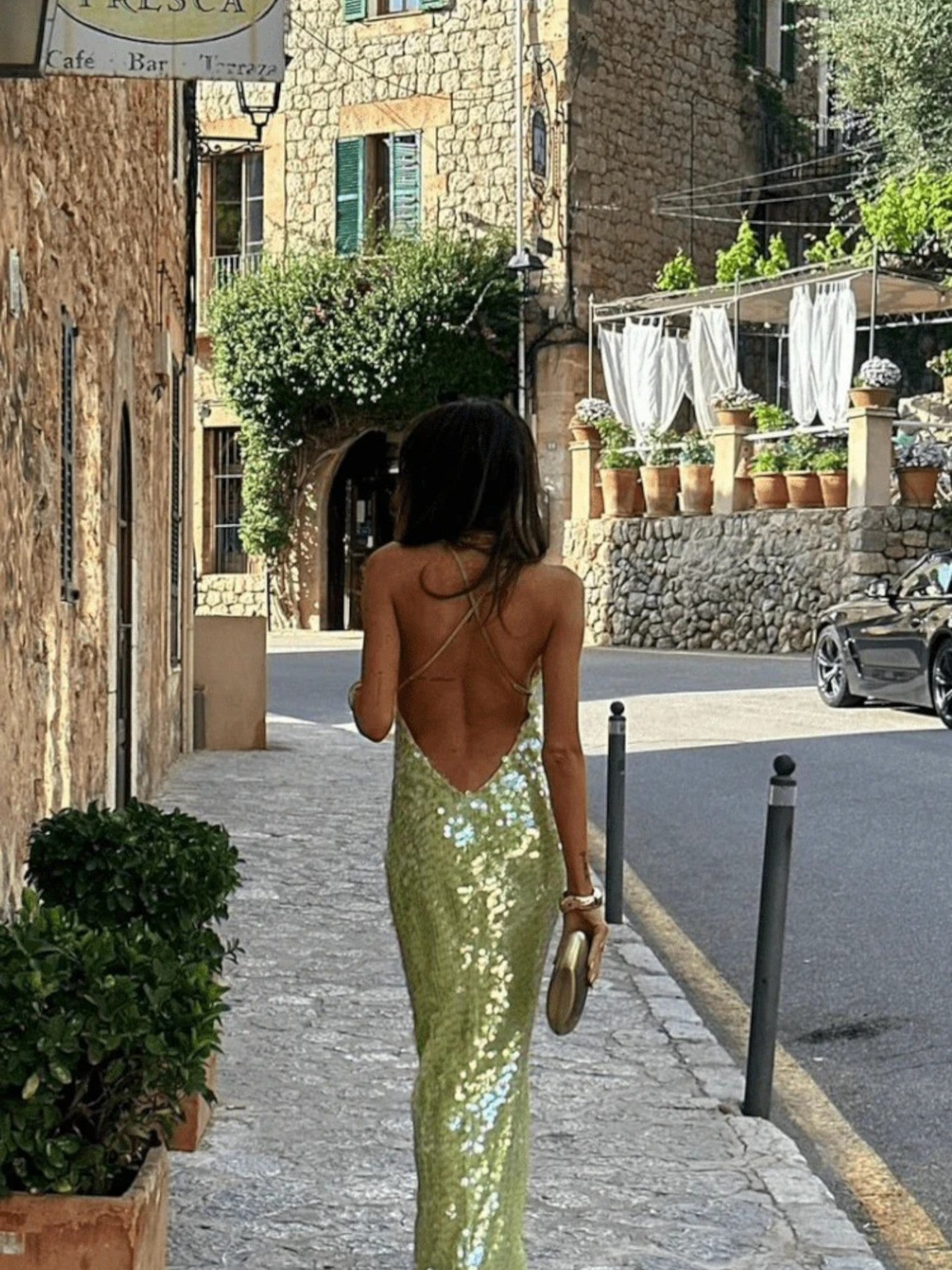 Éva | Robe Chic À Paillettes Pour Femme | Maxi