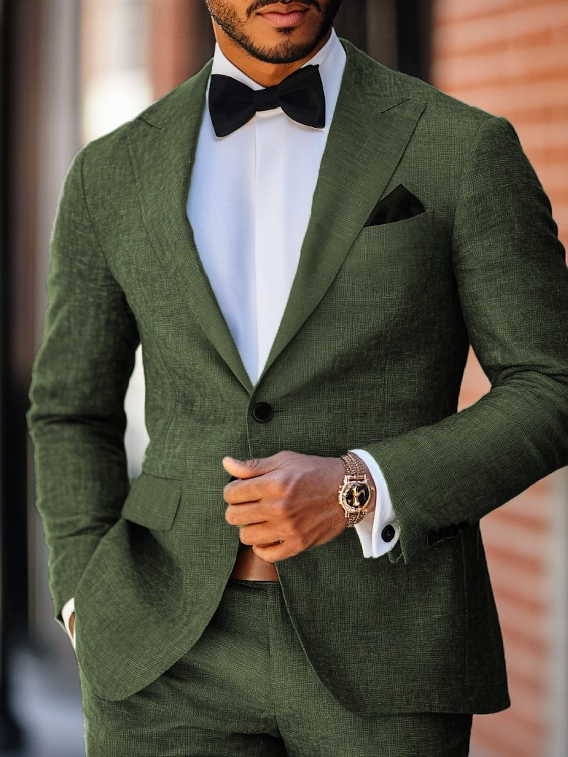Costume Classique 2 Pièces Pour Invité De Mariage Pour Hommes