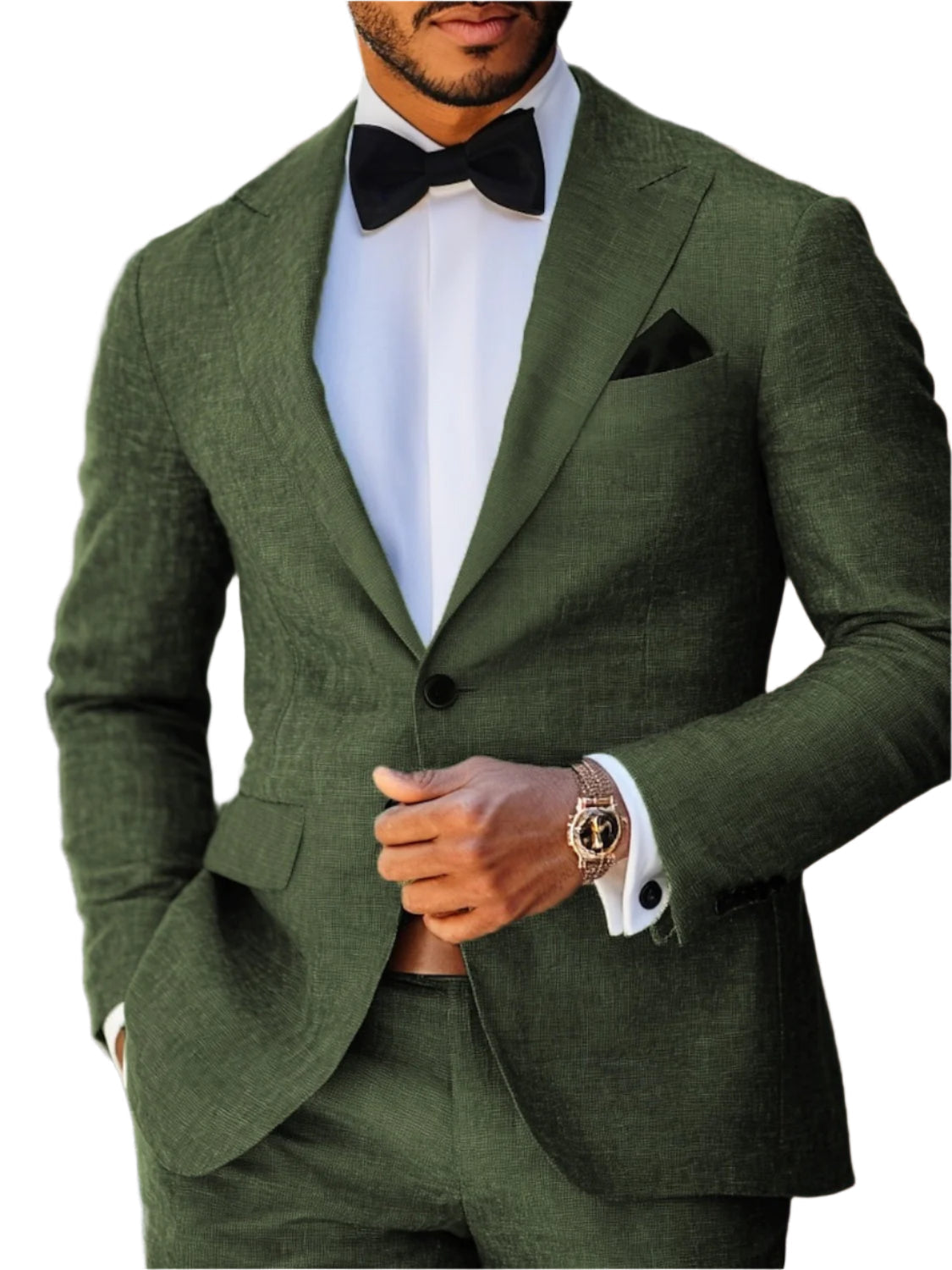 Costume Classique 2 Pièces Pour Invité De Mariage Pour Hommes