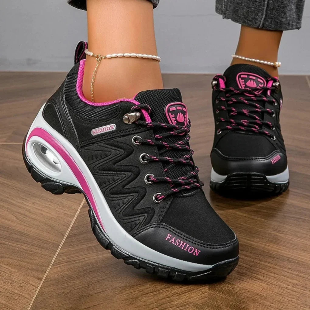 Chaussures De Randonnée Colorées Pour Femmes | À Lacets