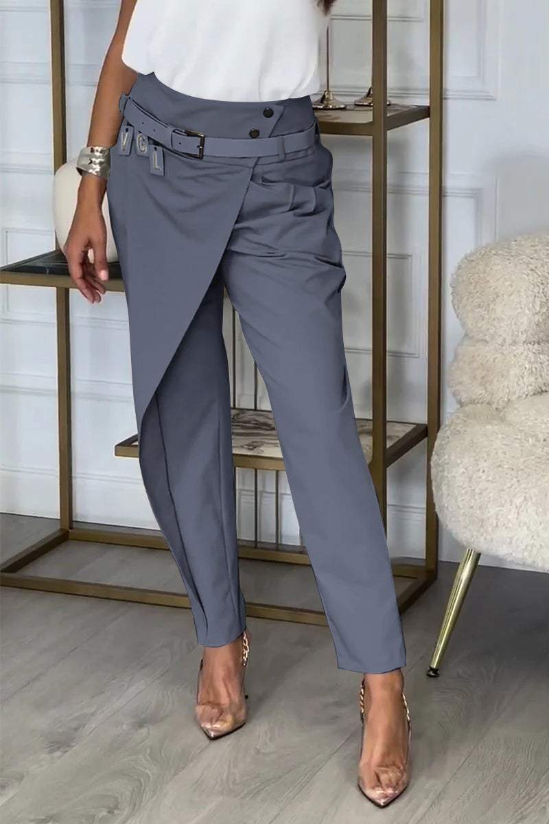 Pantalon Une Pièce Pour Femme Avec Détails Boutons | Décontracté
