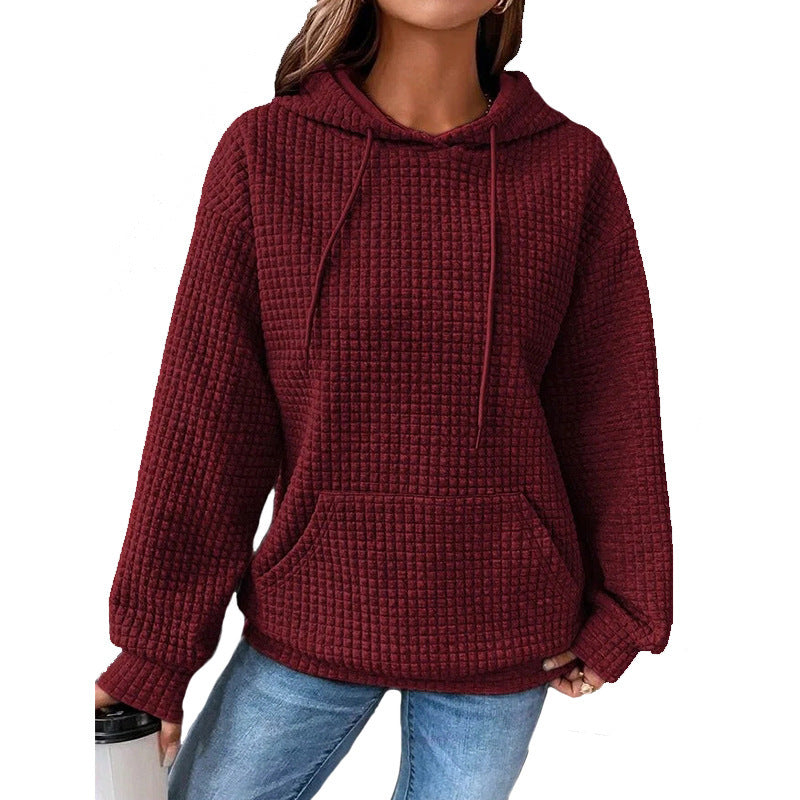 Sweat À Capuche Matelassé Pour Femme | Manches Longues