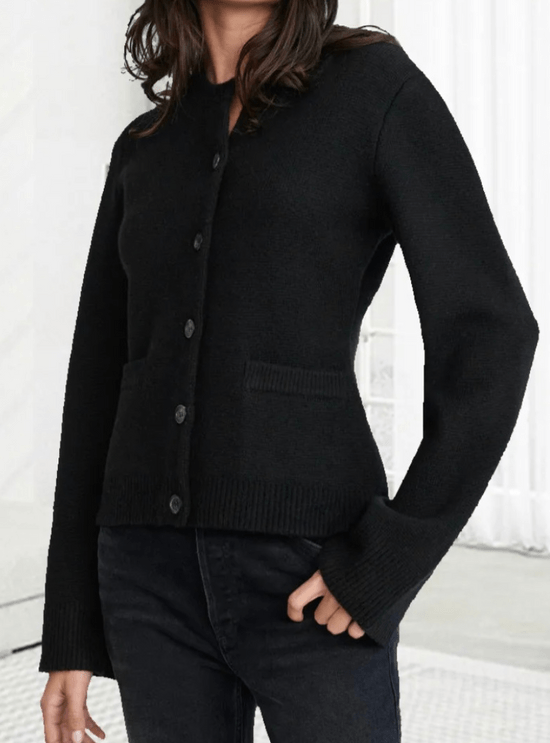 Cardigan En Cachemire Pour Femme Avec Poche | Manches Longues