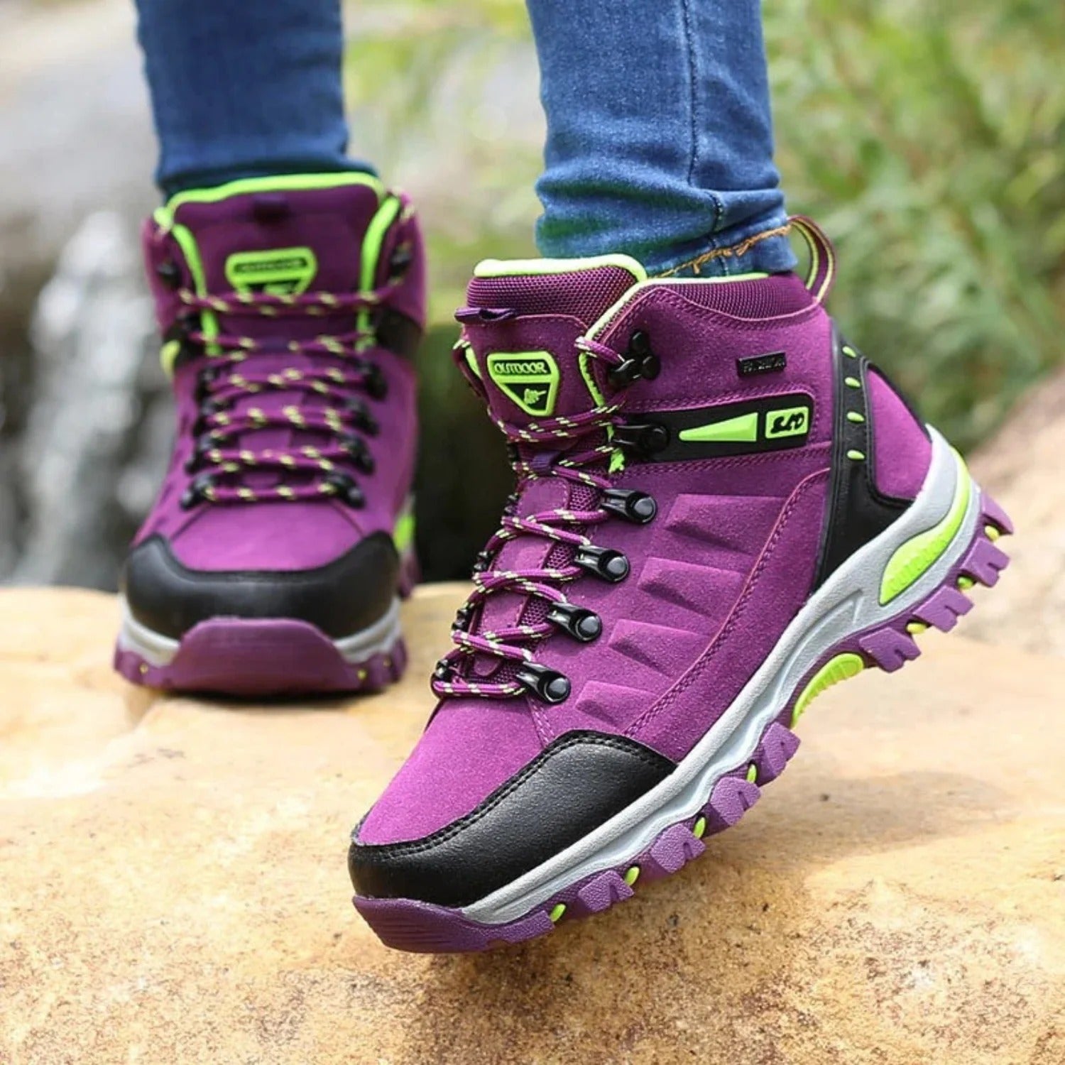 Chaussures De Marche Robustes Pour Femme | Hauteur Cheville
