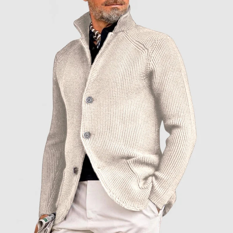 Cardigan Boutonné Tendance Pour Homme | Manches Longues