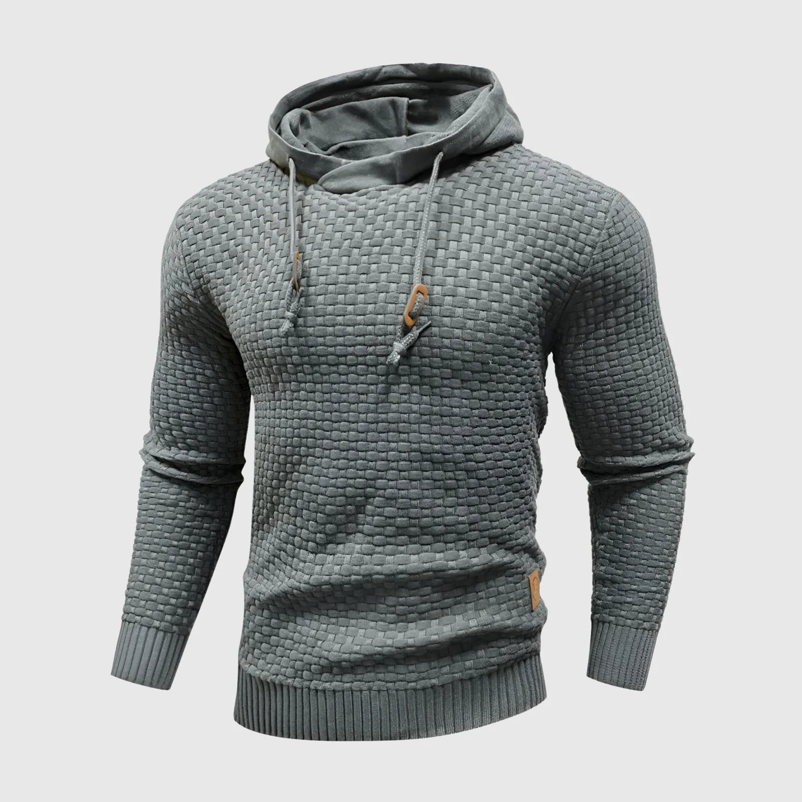 Sweat À Capuche Matelassé À Manches Longues Pour Homme | Hiver