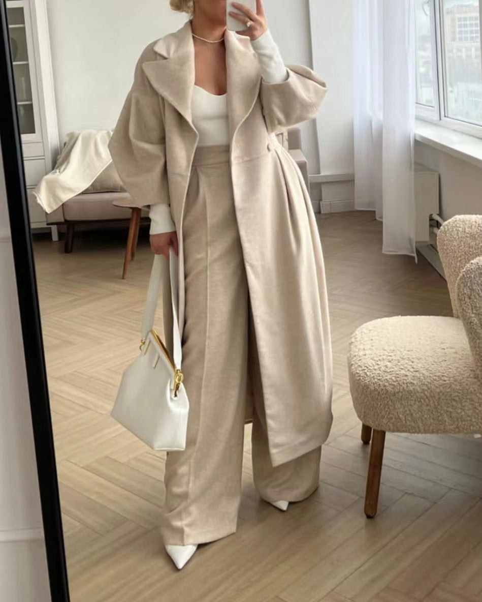 Manteau Moderne À Manches Longues Femme | Hiver