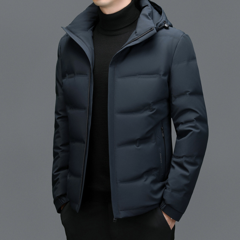 Veste Matelassée À Manches Longues Pour Homme | Tendance