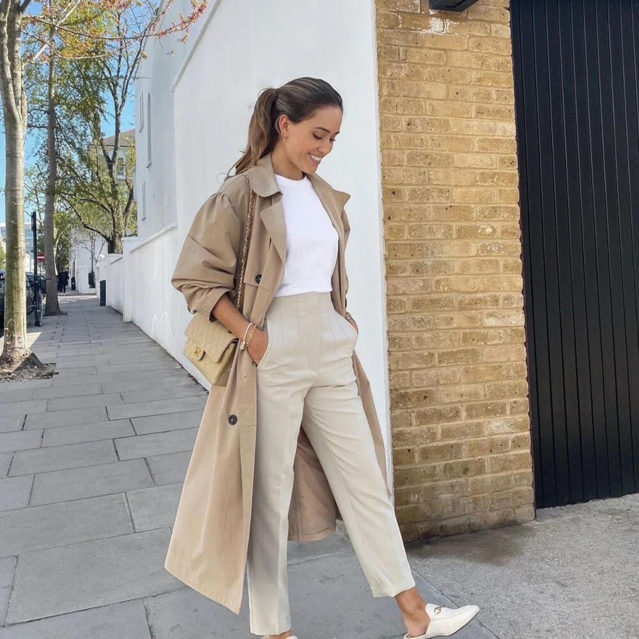 Pantalón Ajustado Elegante Para Mujer | Talle Alto