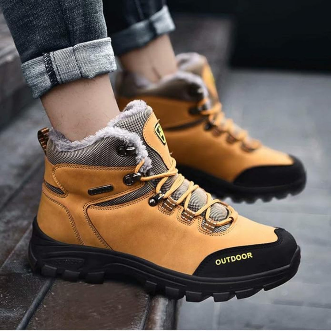 Bottes Décontractées D’hiver À Lacets Pour Hommes | Outdoor