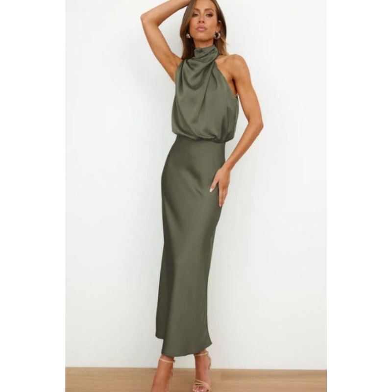 Superbe Robe De Soirée Dos Nu Pour Femme | Midi