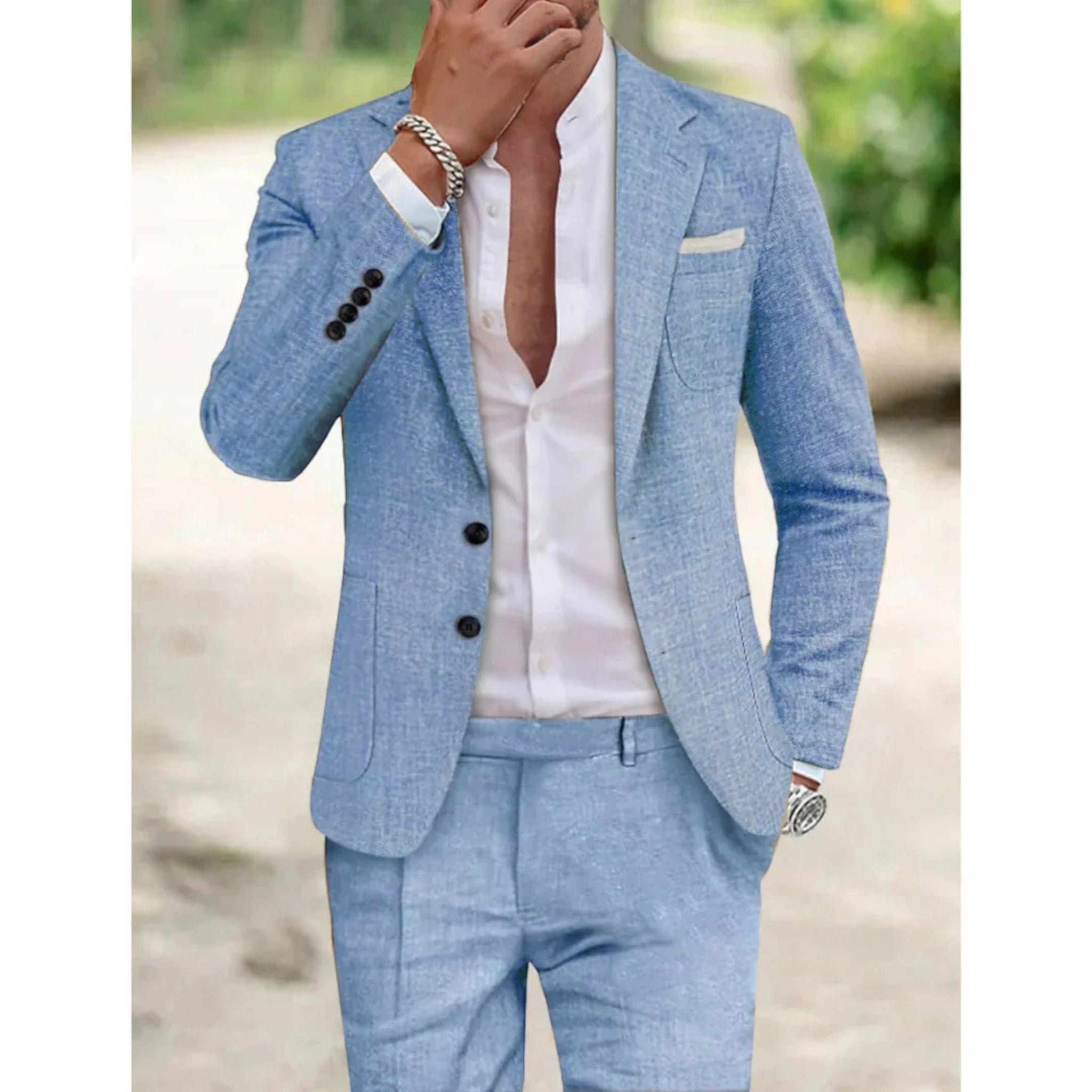Remy | Costume 2 Pièces Décontracté Pour Homme | Été
