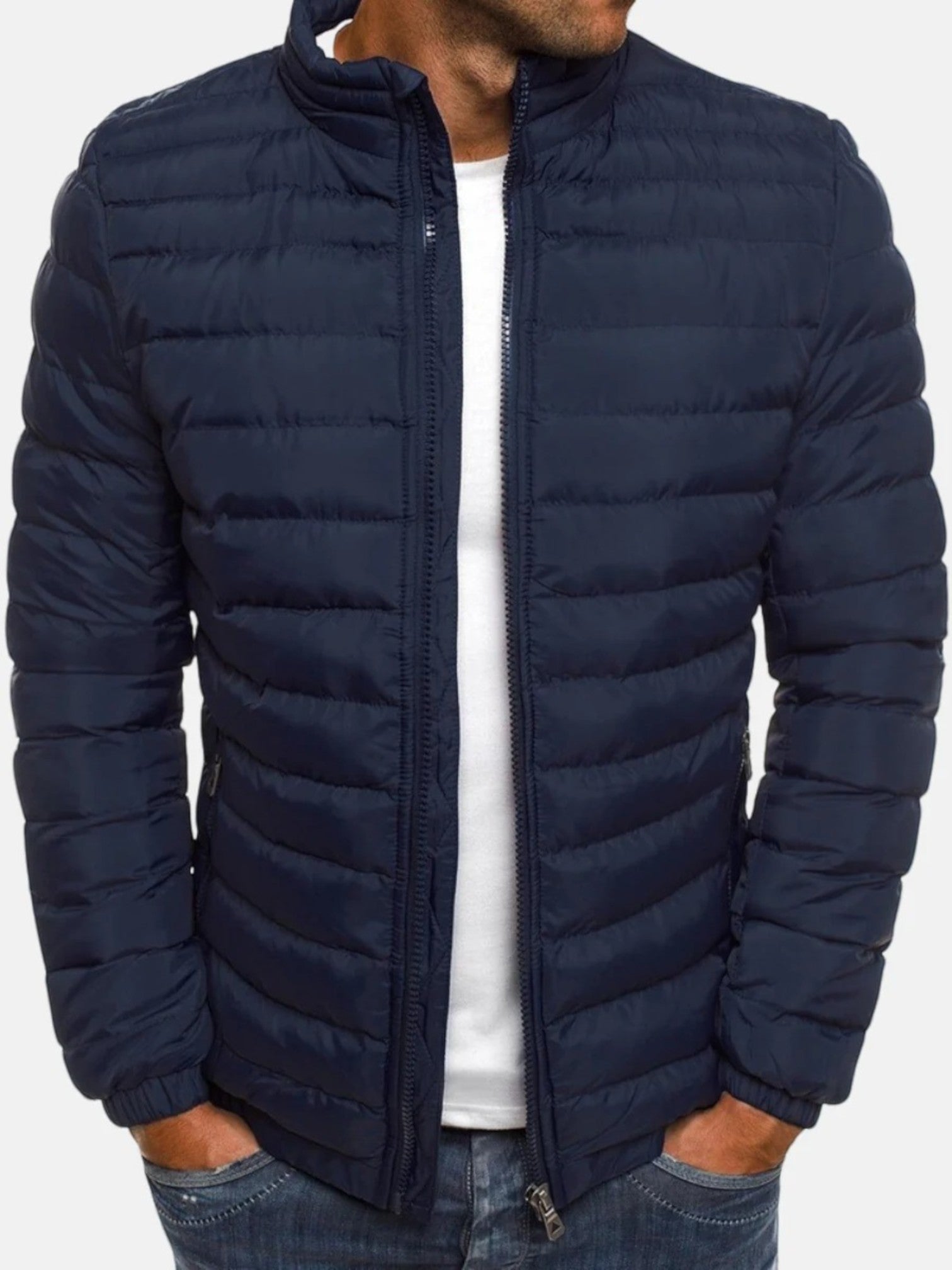 Andrew | Veste D'Été Matelassée Décontractée Pour Homme