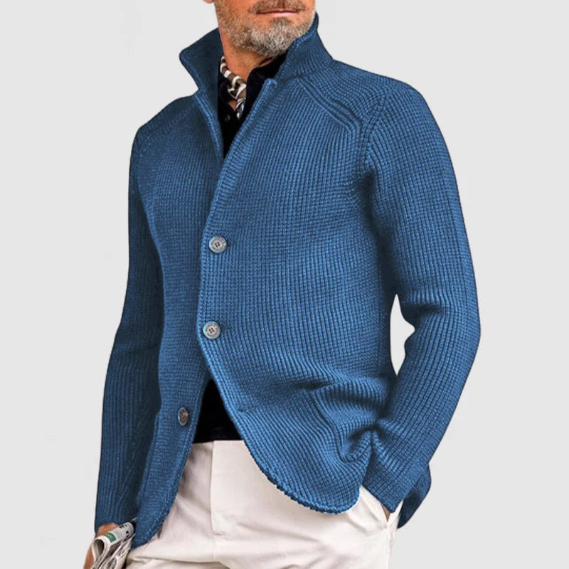 Cardigan Boutonné Tendance Pour Homme | Manches Longues
